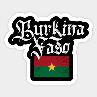 Burkina Faso Sticker